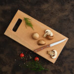 Gürgen Ağacı Masif Ele Geçme Kesme Tahtası 18 x 38 cm