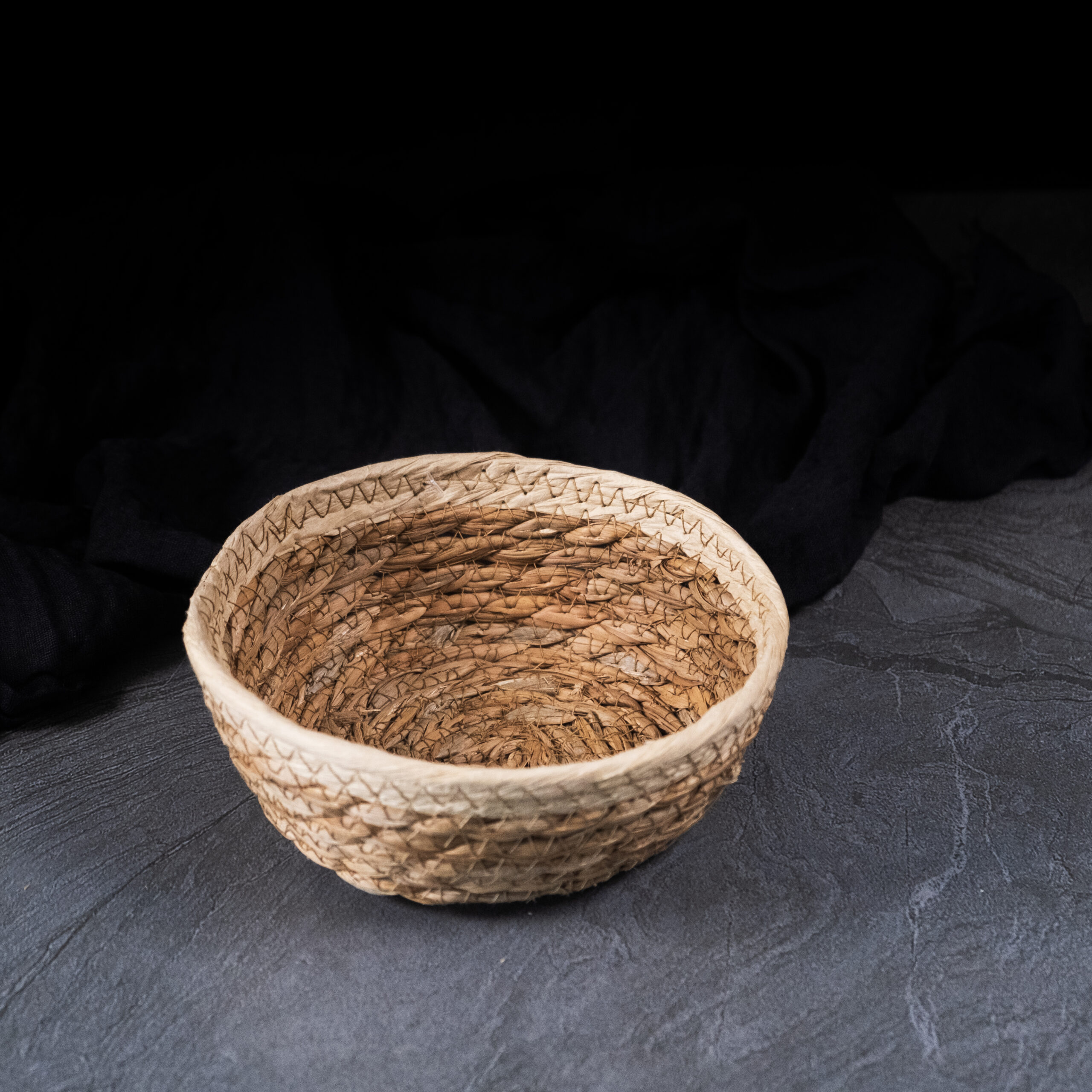 1 Hasır Sepet 17 Cm - Görsel 1