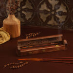 Ahşap İşlemeli Kayık Çubuk Tütsülük