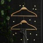 Ahşap Lüks Elbise Askısı Geniş Omuz