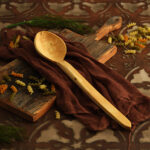 Defolu Seri Şimşir Kaşık 32 cm