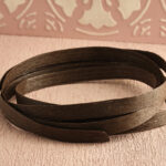 Kahverengi Renk Şerit Örgü Malzemesi 3 Kg