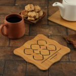 Ahşap Çaydanlık Altlığı Nihale