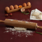 Klasik döner saplı ahşap merdane