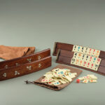 Ahşap Oval Okey Takımı