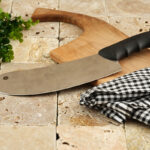 sebze doğrama bıçağı hijyenik plastik saplı