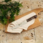 Ahşap verzalit saplı orijinal Sürmene mutfak meyve bıçağı