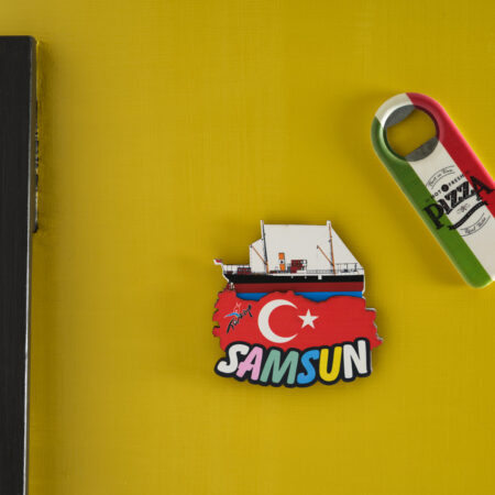 Özel Tasarım Samsun Bandırma Vapuru Magneti