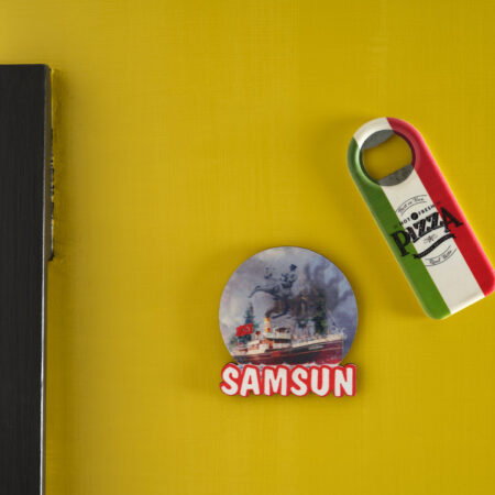 Samsun Amazon Köyü ve savaşçı kadınlar temalı magnet
