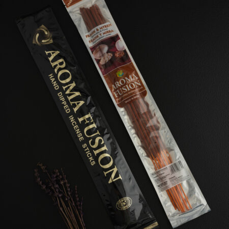 Aroma Fusion Frankincense ve Myrrh 3 saat yanan bahçe boy çubuk tütsü