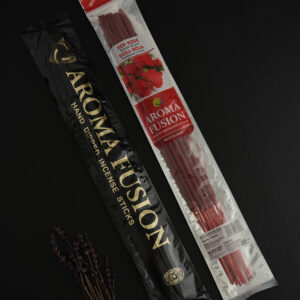 Aroma Fusion Kırmızı Gül 3 saat yanan bahçe boy çubuk tütsü