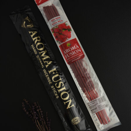 Aroma Fusion Kırmızı Gül 3 saat yanan bahçe boy çubuk tütsü