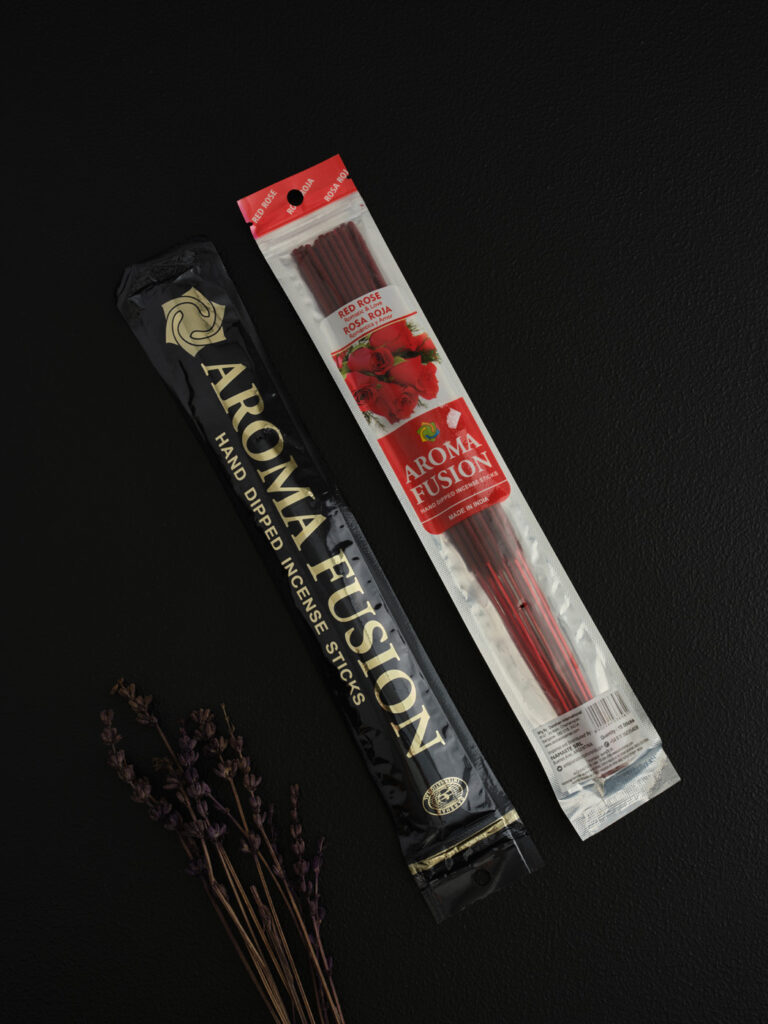 Aroma Fusion kırmızı gül kokulu çubuk tütsü