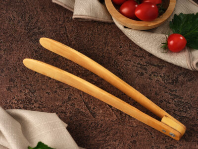 Usta İşi El Yapımı Şimşir Mutfak Maşası - Görsel 2