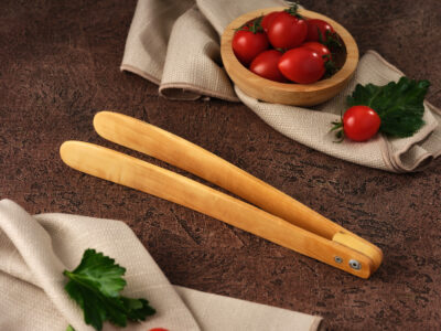 Usta İşi El Yapımı Şimşir Mutfak Maşası