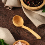 Geleneksel El Yapımı Doğal Şimşir Erzak Kaşığı ve Küreği