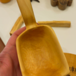 El Yapımı Doğal Şimşir Erzak Kaşığı ve Küreği | Battal Boy