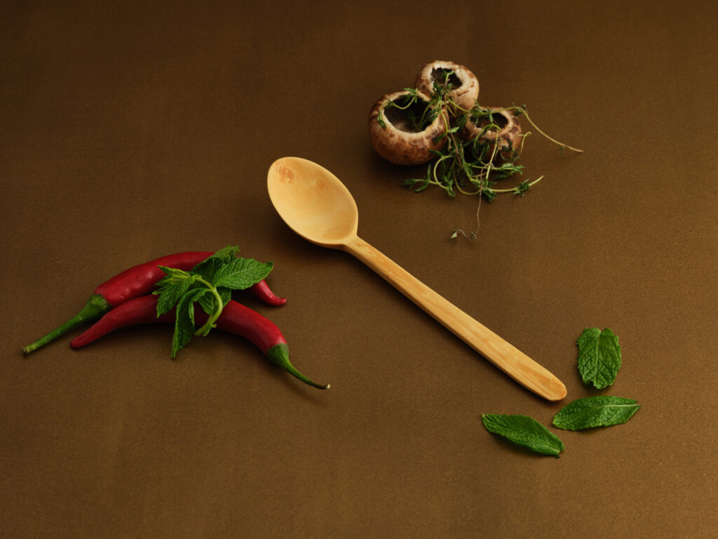Ulu Ahşap el yapımı doğal şimşir ağacı tencere yemek kaşığı 25 cm